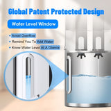 Aimex Portable Water Filter - Gravity-Fed, 304 Stainless Steel, Fluoride Removal V502-AIMEXSSGRVTFDCH