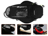 Black Motorcycle Backpack and Wear Resistant with Quick and Easy Installation V1192-AZ-W-19240