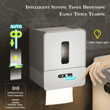 Hewann Intelligent Contactless Toilet Paper Dispenser 3 Modes Automatic Wiping for Kitchen and V1369-AZ3-W-19773