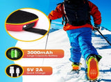 Rechargeable Heated Insoles with Bluetooth APP Control 3 Heat Settings , Trim-to-Fit, V1232-JRKCXD002