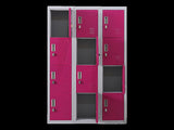 12-Door Locker for Office Gym Shed School Home Storage - Padlock-operated V63-838901