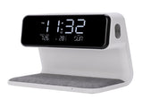 3 in 1 Wireless Charging Digital Alarm Clock with Night Light 15W Fast Wireless Charger Date V1294-YM0901-3119250088611