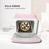 Orku 8L Pink Electric Towel Warmer UV Steriliser Cabinet Salon Heat Sanitiser V238-SUPDZ-31407410053200