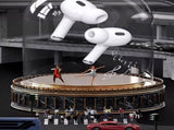 03D Bluetooth headset-White V1221-03D-BLUETOOTH-HEADSET-WHITE
