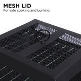 Wallaroo Outdoor Fire Pit for BBQ, Grilling, Cooking, Camping Portable FPT-HP04