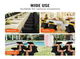 Stretch Spandex Folding Chair Covers, Universal Fitted Chair Cover, Removable Washable Protective V952-YTHS50PCSDKQVPR4GV0