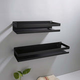 Bathroom Shelf Wall Mounted 20-40Cm Modern Matte Black Bathroom Kitchen Shower Shelf V1188-MS-227-0683