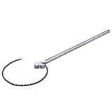 Chain Wrench, 48 inch Chain Pipe Wrench, 13.4 inch Diameter Capacity, CRV Reversible Pipe Fitting V952-GQBSLT48INCHG4URHV0
