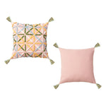 Accessorize Adena Blush Filled Square Cushion V442-HIN-CUSHION-ADENA-BLUSH-SQ