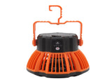 Outdoor Tent Fan Remote Control Hangable Fan with LED Light Battery Operated USB Rechargeable Fan V1294-YM0703-3113230169511