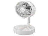 Folding Telescopic Fan 4 Speed USB Charging Remote Control Portable Desktop Floor Fan with Light for V1294-YM0715-3113220109911