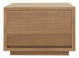 Oscar 1 Drawer Low Bedside Table V199-BS050NMNI