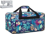 Universal Sewing Machine Carrying Case, Nylon Storage Bag With Padded Handle And Accessory Pockets V1237-ZY-807-106