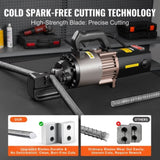 2000W Electric Hydraulic Rebar Cutter Cutting up to 1.1 Inch 5-28mm V952-GJQDJLHJQX28H1FBLV3