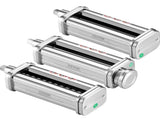 3Pcs Pasta Attachment for KitchenAid Stand Mixer Pasta Roller Cutter Set V952-YDLMGL3JT000SQV28V0