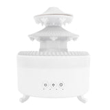 Raindrop Humidifier 350ml Aromatherapy Essential Oil Diffuser with Remote Control 7 Colors Ambient V1294-YM0901-3113240346811