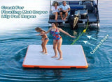 Floating Water Safety Rope with Clip Quick Connect to River Tube, Kayak Safety Vest &Floating Lily V1366-AZ2-W-14556