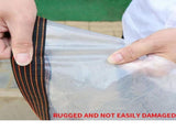 Clear Tarp Heavy Duty Tarp Cover Waterproof Tarpaulin with Grommets for Gardening Camping Traveling V1189-WXFWAL-20260319-01272