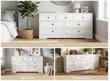 Artiss 7 Chest of Drawers Dresser Table White FUR-U-CDR-03-WH-AB