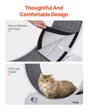 VEVOR Cat Exercise Wheel, 31.5 in, Large Cat Running Wheel with Secure Brake & Carpeted Runway, V952-SLMPBJBSPP31K33DZV0