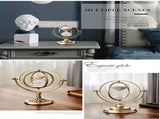 White Black Rotating Hourglass Clock Home Decor Time-Keeping Device High-Quality Materials V1347-115-BLA-36070