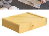 Underwear Storage Box Plastic 15 Grid Compartment Drawer Desktop Accessories for Socks Bras Yellow V1294-YM0703-3117230106711