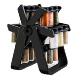 Rotating Spice Rack Spice Organizer with 18 Bottles Seasoning Rack Organizer for Kitchen Counter V1294-YM0716-10349825