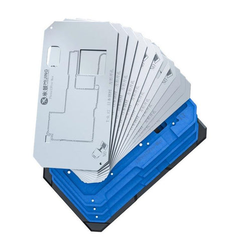 Universal 14-In-1 Motherboard Reballing Platform For Iphone X And 13 / 14 Pro Max PRL-1776300ADE_NZ