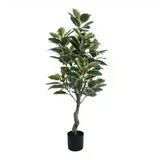 Artificial Bushy Variegated Ficus Tree 120cm V637-DP75261