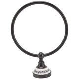 Towel Ring Bathroom Wall Mounted Stand Holder Rack Antique Brass Porcelain Accessories V1294-YM0626-3112220084811