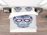 3Pcs/Set Distinctive Pattern Bedding Set Polyester Fiber Comfortable Quilt Cover Pillowcase V1294-YM0901-3117200097312