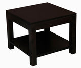 Amsterdam Solid Mahogany Timber Lamp Table 60 x 60 cm V199-LT6060TAC