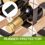 Timber Wine Rack Storage Cellar Organiser 110 Bottle V274-FT-WWR09-110