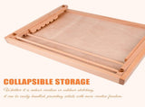 Portable Wooden Drawing Board Desktop Easel With 4 Adjustable Angles Foldable Lightweight For V1237-ZY-807-301