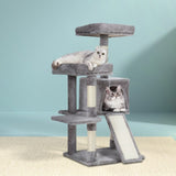 i.Pet Cat Tree 103cm Tower Scratching Post Scratcher Wood Condo House Trees Grey PET-CAT-APS018-GR