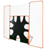 3-IN-1 Lacrosse Goal with Backstop and Target,3.7mx2.7m Lacrosse Net, Steel Frame Backyard Lacrosse V952-ZQGQQMTJK66Y43P7FV0