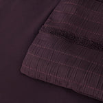 Bianca Malua Grape Jacquard Striped Quilt Cover Set King V442-BCA-QUILTCS-MALUA-GRAPE-KI