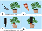 6Pcs Owl Plant Irrigation Automatic Watering Stakes Terracotta Spiral Devices for Indoor and Outdoor V1294-YM0523-10334693