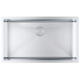 Kitchen Sink, 304 Stainless Steel Drop-In Sinks, Undermount Single Bowl Basin with Accessories V952-QRSSCTXPDCY32WYR7V0
