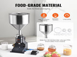 Pneumatic Paste Liquid Filling Machine, 5-50ml Bottle Filler, Bottle Filling Machine, Stainless V952-LSGYTGZJQD56YVZDOV0