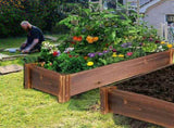 Large Rectangular Wooden Planters Garden Outdoor Flower Plant Herbs Pot Boxes V767-XJJ350