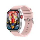 Men'S Square Watch Fashion Watch Australia Date Display Watch Black Dial Watch - Pink - Size 01 V1403-937-60841-PNK-01