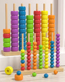 Color Matching Stacking Puzzle Game, 2026 New Fast-Paced Rainbow Ring Stacking Puzzle Game, Upgrade V1258-DP02-C-2493