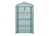 Green Fingers Greenhouse 4 Tiers Mini Green House Garden Bed 1.6x0.7x0.5M GH-MINI-4T-GR