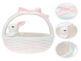 Easter Bunny Candy Dish Ceramic Basket Bowl Fruit Bowls Key Holder Ring Holder Rabbit Easter Home V1189-WXFWAL-20260326-02613