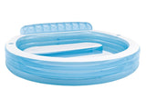 Intex Swim Centre Round Inflatable Family Lounge Pool 57190NP