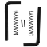 Trailer Ramp Gate Pins Latch Kit with Spring Loaded - 1 Set for Secure Trailer Gate V1192-AZ-W-32747