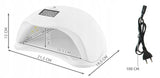 48W UV lamp for gel polish with motion sensor, White V1237-ZY-506-0465