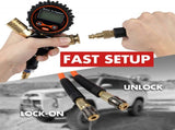 X-BULL 4 Tire Inflation Indeflate Digital 4 Hose 4 Tire Inflation Tyre Deflation System Equalizer V211-AUEB-XBTN001N