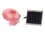 10W Monocrystalline Silicon Solar Ventilator Brushless Double Sided Rotation Solar Panel Powered V1294-YM0521-3111230062512